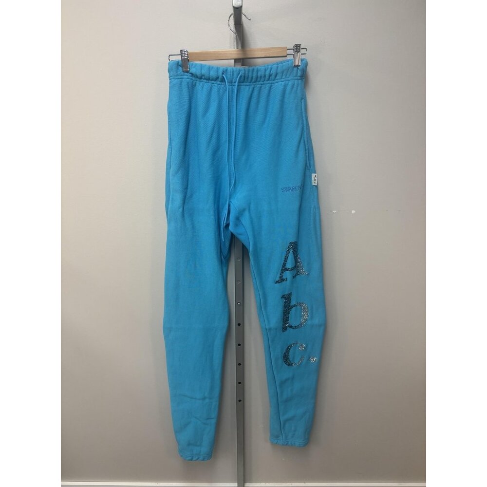 Swarovski Advisory Board Crystals Sweatpants Medium Joggers ABC Cotton Stacked